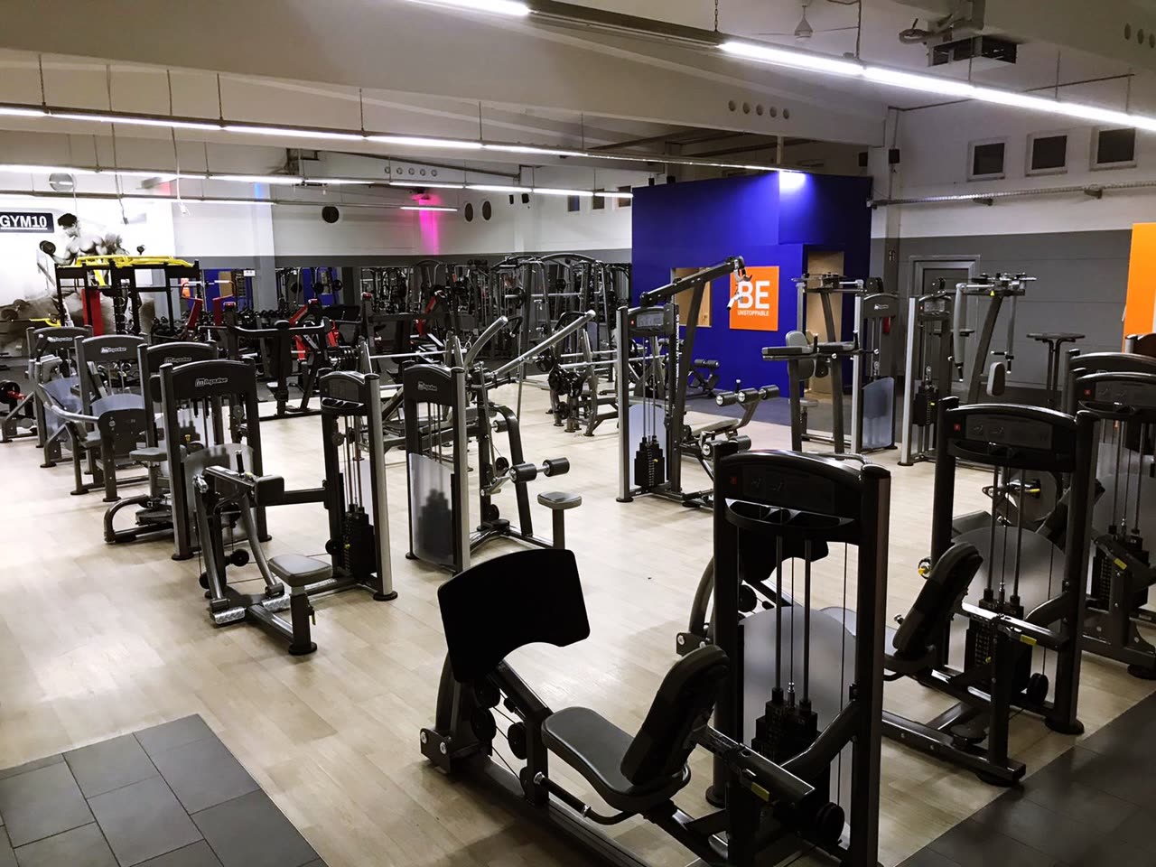 Überblick über die Trainingsfläche